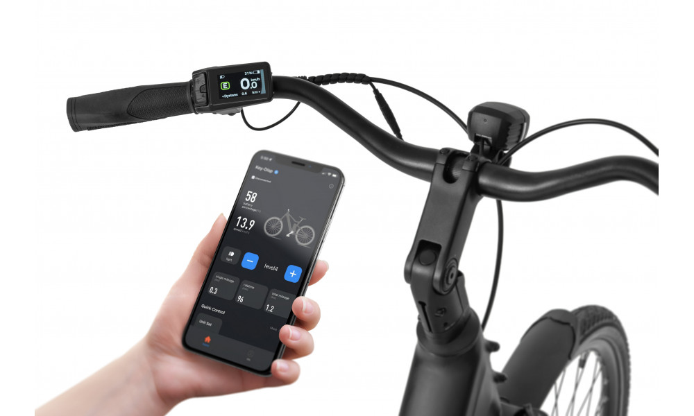 Elektro velosipēds Ecobike LX100 Automatic Black 630Wh - 5