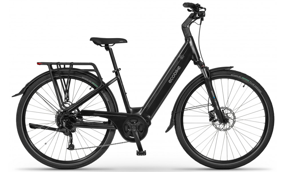 Elektro velosipēds Ecobike LX100 Black V2 630Wh - 1