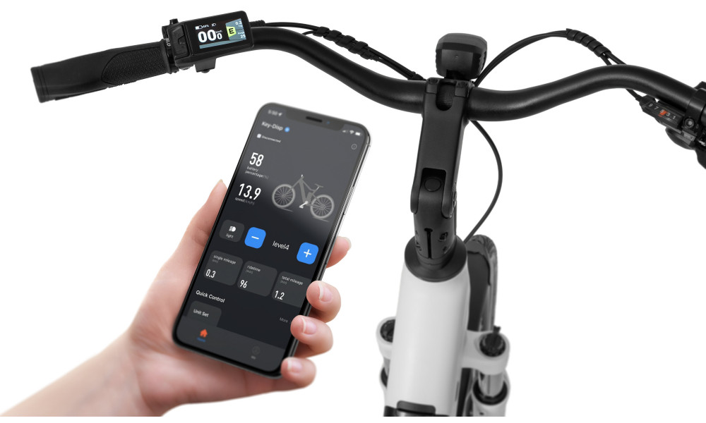 Elektro velosipēds Ecobike LX100 White V2 630Wh - 4