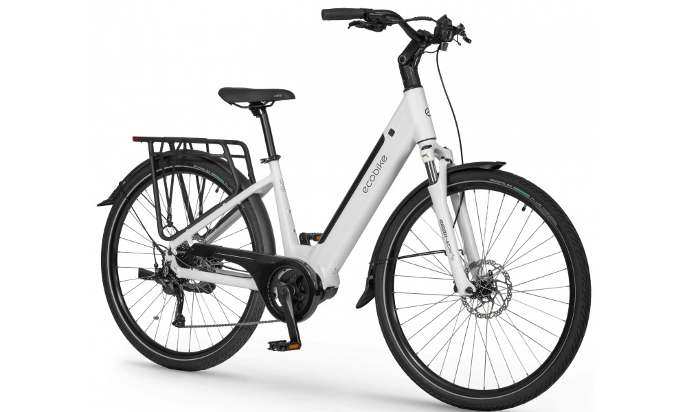 Elektro velosipēds Ecobike LX100 White V2 630Wh - 5