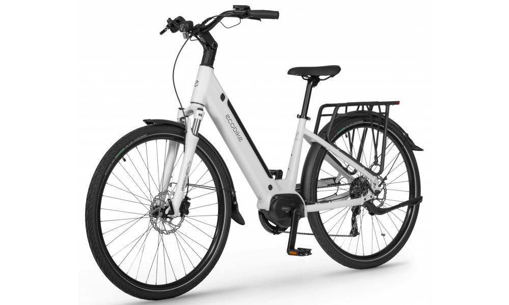 Elektro velosipēds Ecobike LX100 White V2 630Wh - 6