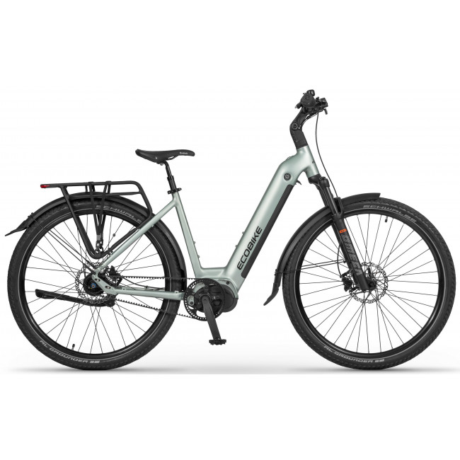 Elektro velosipēds Ecobike LX400 Arctic Silver 19 900Wh