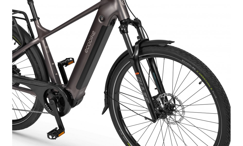 Elektro velosipēds Ecobike MX300 Golden Grey 900Wh - 10