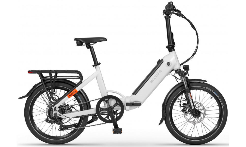 Elektro velosipēds Ecobike Rhino Arctic White 504Wh - 1