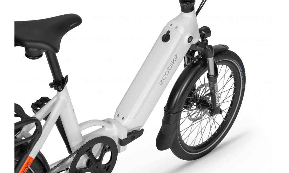 Elektro velosipēds Ecobike Rhino Arctic White 504Wh - 4