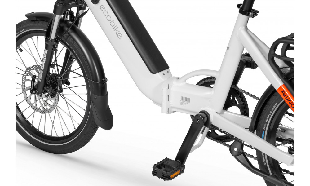 Elektro velosipēds Ecobike Rhino Arctic White 504Wh - 12