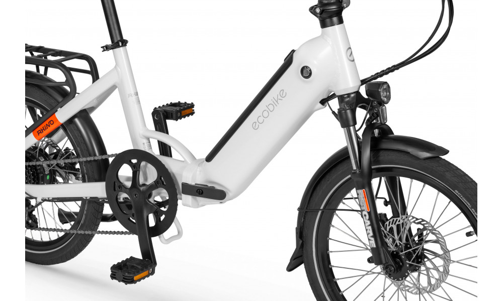Elektro velosipēds Ecobike Rhino Arctic White 630Wh - 3