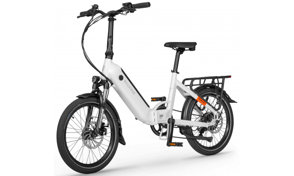 Elektro velosipēds Ecobike Rhino Arctic White 630Wh - 7
