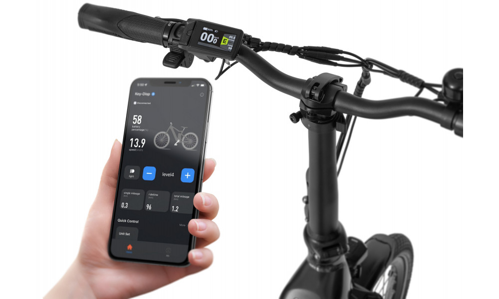 Elektro velosipēds Ecobike Rhino Black 630Wh - 4