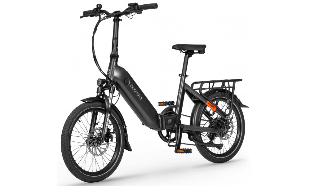 Elektro velosipēds Ecobike Rhino Black 630Wh - 6