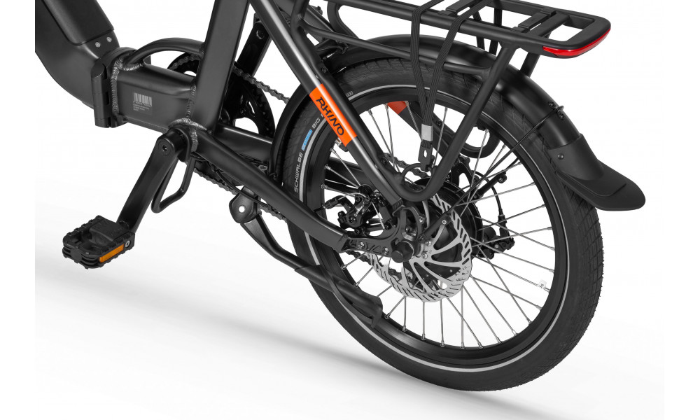 Elektro velosipēds Ecobike Rhino Black 630Wh - 12