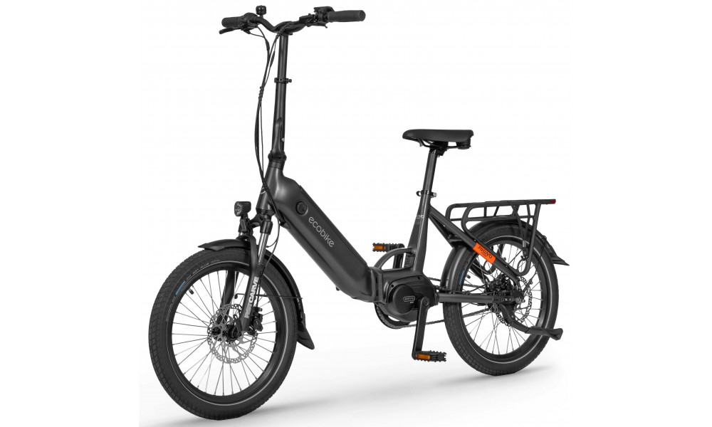 Elektro velosipēds Ecobike Rhino Cruise Black 630Wh - 8