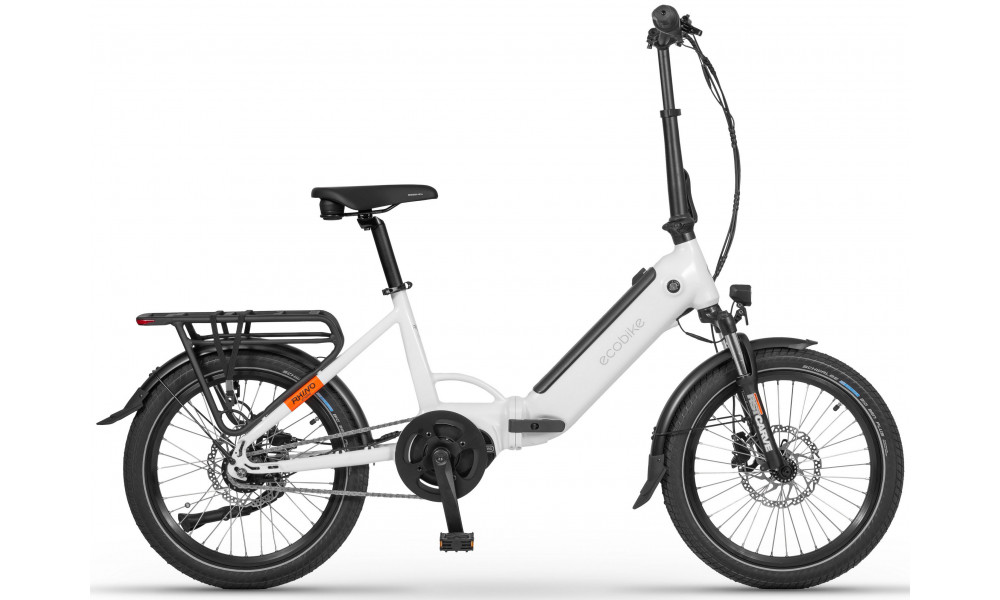 Elektro velosipēds Ecobike Rhino Cruise White 630Wh - 1