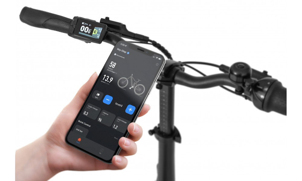 Elektro velosipēds Ecobike Rhino Cruise White 630Wh - 26