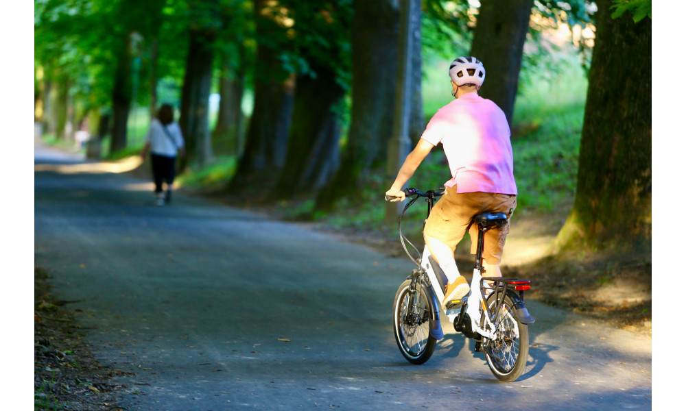 Elektro velosipēds Ecobike Rhino Cruise White 630Wh - 48
