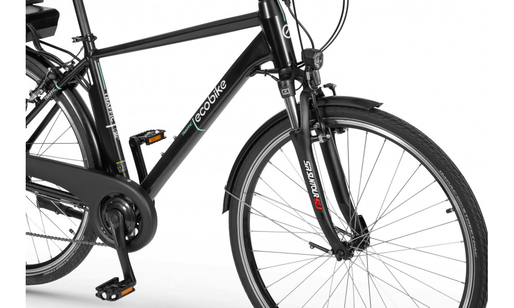 Elektro velosipēds Ecobike Traffic 28 M Black 522Wh - 2
