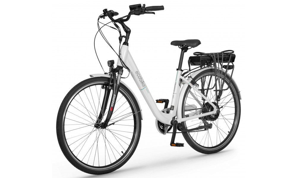 Elektro velosipēds Ecobike Traffic White 630Wh - 3