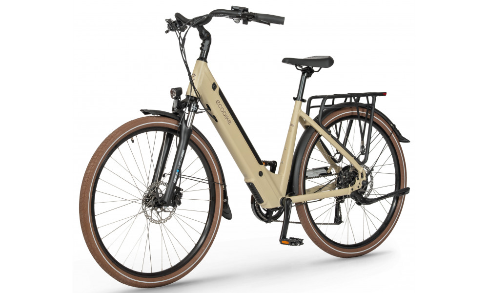 Elektro velosipēds Ecobike X-City Cappuccino V3 504Wh - 11