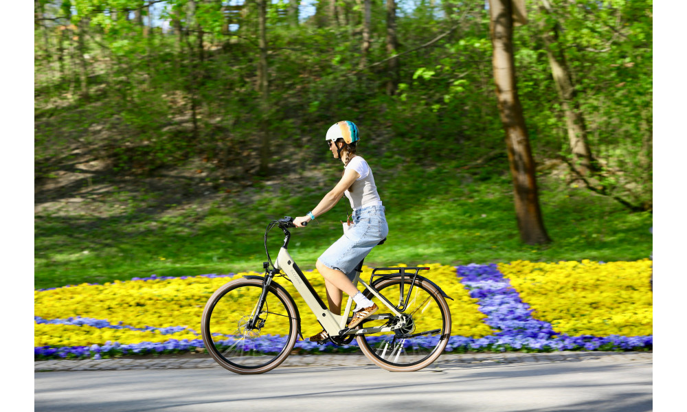 Elektro velosipēds Ecobike X-City Cappuccino V3 630Wh - 27