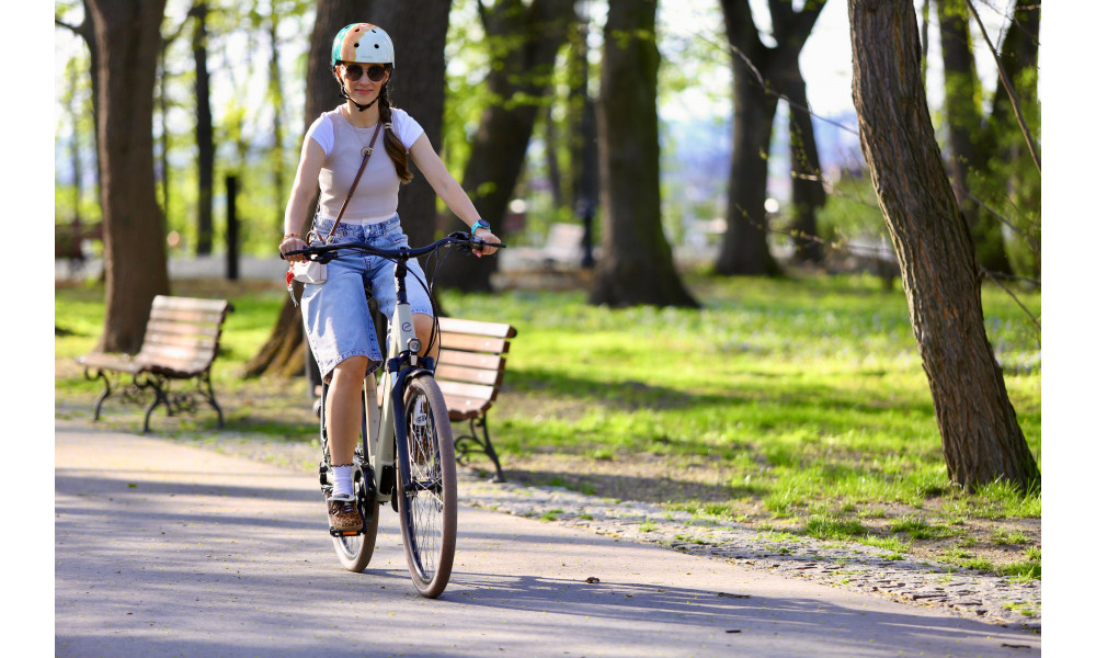 Elektro velosipēds Ecobike X-City Cappuccino V3 630Wh - 36