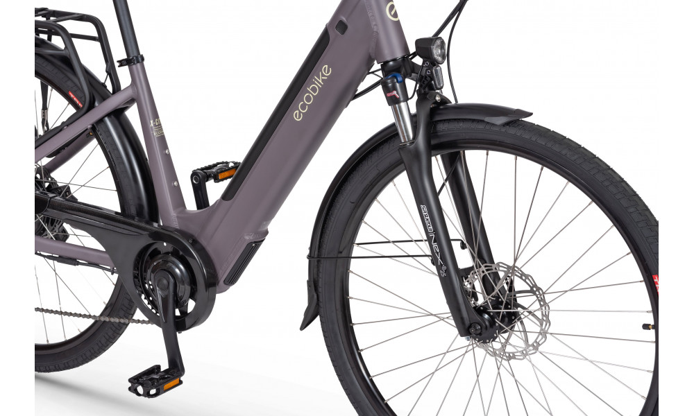 Elektro velosipēds Ecobike X-City Coffee V3 504Wh - 2