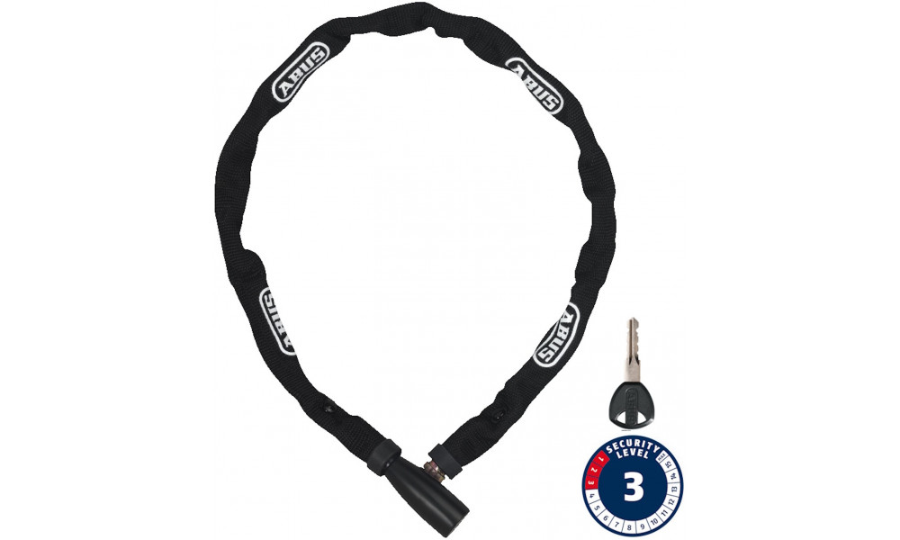 Atslēga Abus Chain Web 1500/110 black 