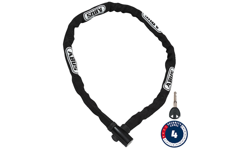 Atslēga Abus Steel-O-Chain 4804K/110 BK 