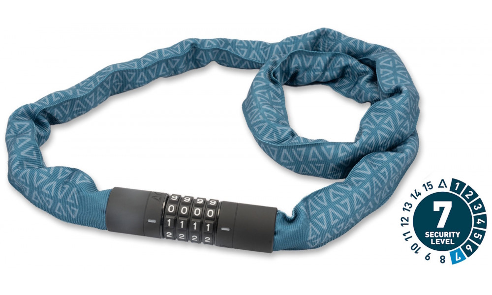Atslēga ACID chain combination Corvid C120 6x1200mm blue - 1