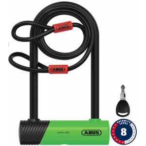 Atslēga Abus Ultra Mini 410K/150HB180 green SH + Cobra 10/120
