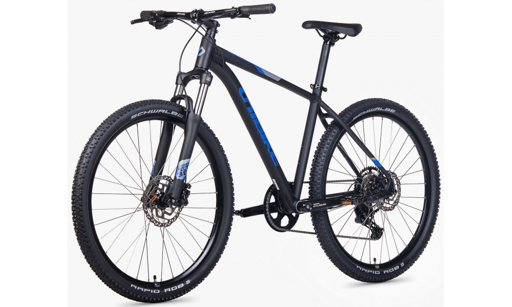 Velosipēds Unibike Shadow 27.5 2026 black-blue - 3
