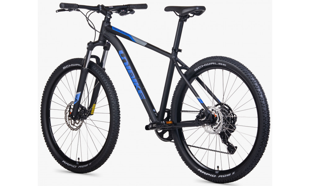 Velosipēds Unibike Shadow 27.5 2026 black-blue - 4