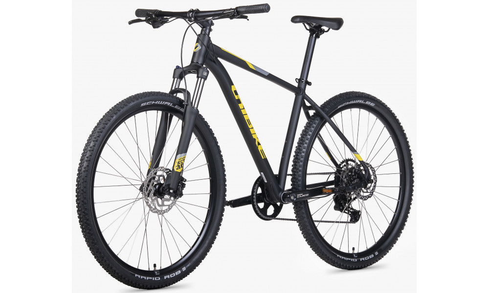Velosipēds Unibike Shadow 29 2026 black-yellow - 3