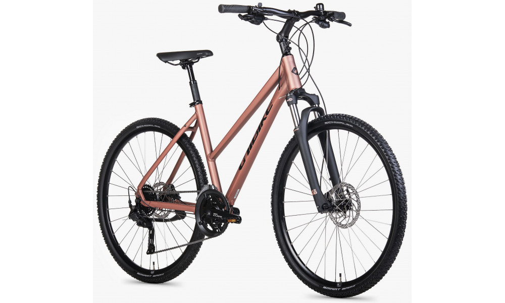Velosipēds Unibike Crossfire LDS 2026 coral - 2