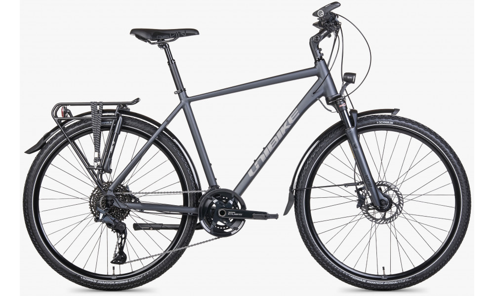 Velosipēds Unibike Globetrotter GTS 2026 grey - 1