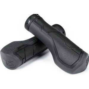 Stūres rokturi Natural Fit All Terrain Lock-on black'n'grey