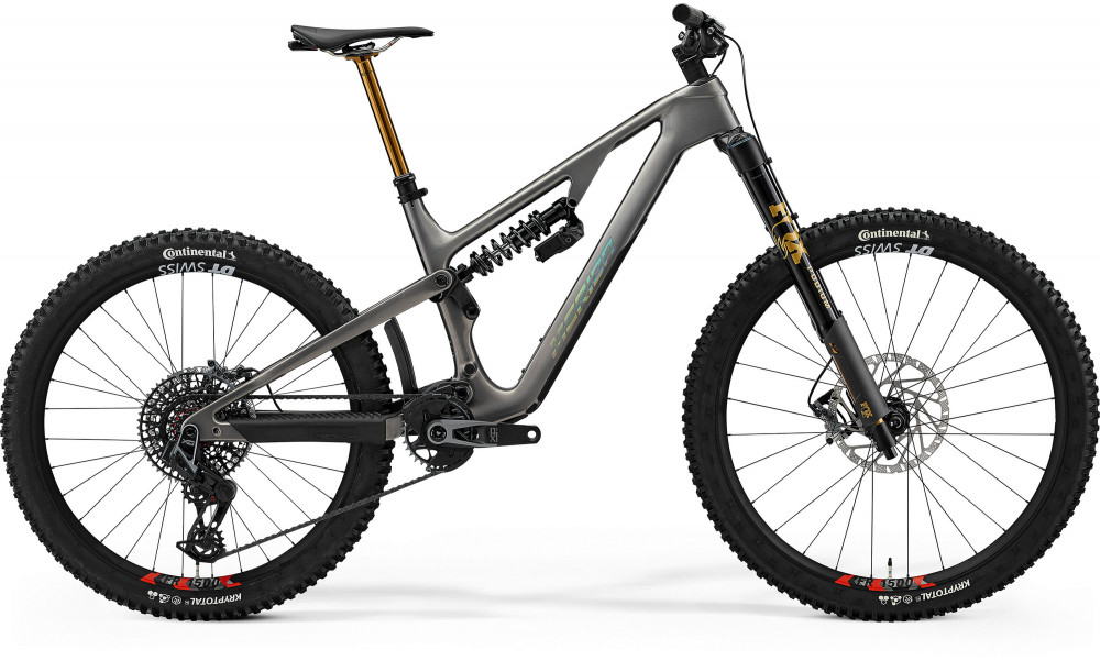 Velosipēds Merida One-Sixty 10K 2026 warm slate grey fade(holo silver) 