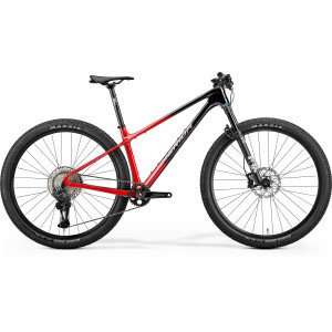 Velosipēds Merida Big.Nine 7000 2026 black/red (warm slate grey)