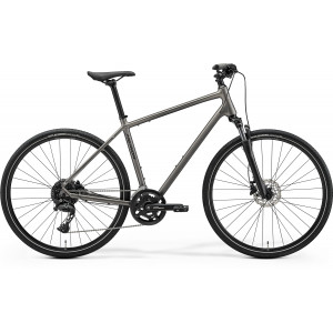 Velosipēds Merida Crossway 300 2026 silk warm slate grey(black)