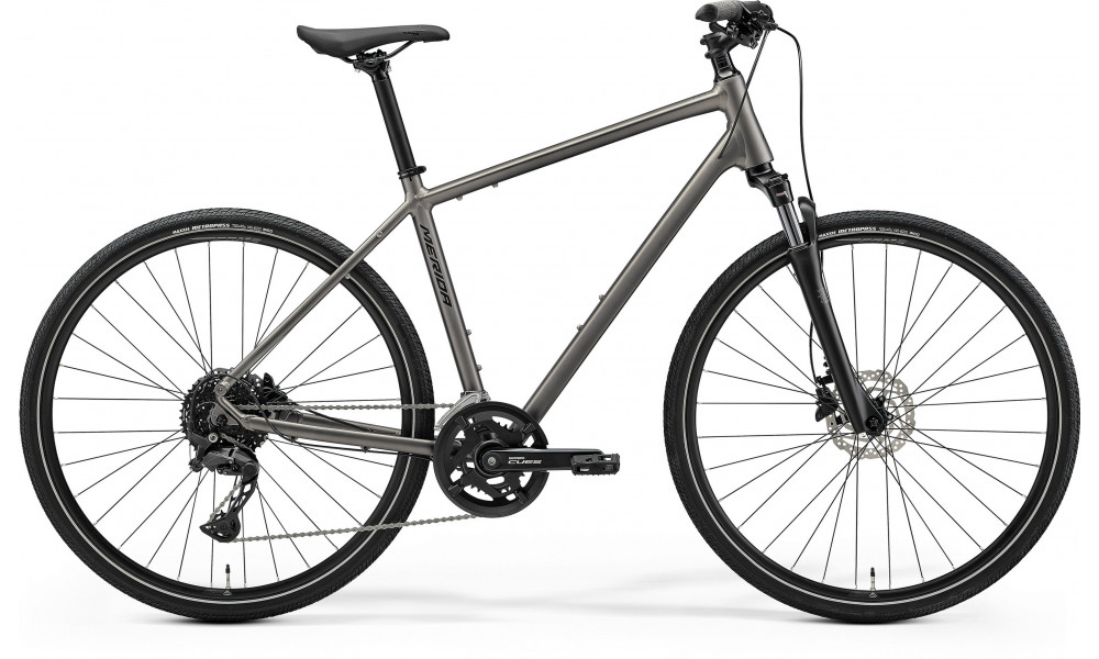 Velosipēds Merida Crossway 300 2026 silk warm slate grey(black) 