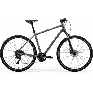 Velosipēds Merida Crossway 100 2026 silk warm slate grey(black)