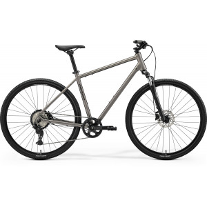 Velosipēds Merida Crossway 20 2026 silk warm slate grey(black)