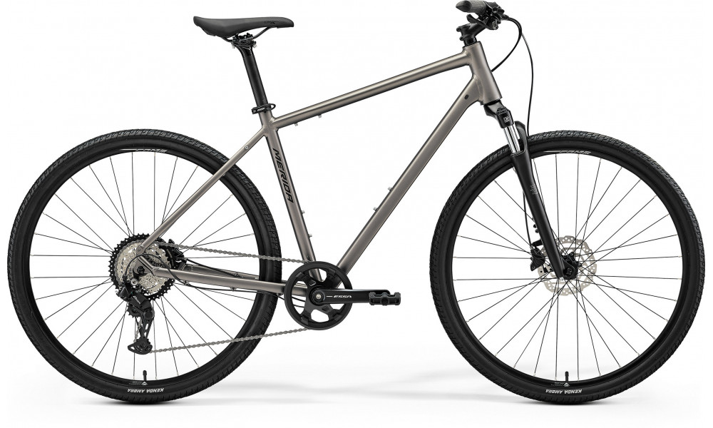 Velosipēds Merida Crossway 20 2026 silk warm slate grey(black) 
