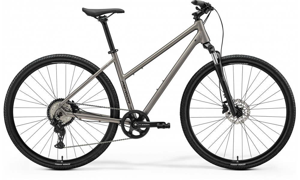 Velosipēds Merida Crossway 20 Lady 2026 silk warm slate grey(black) 