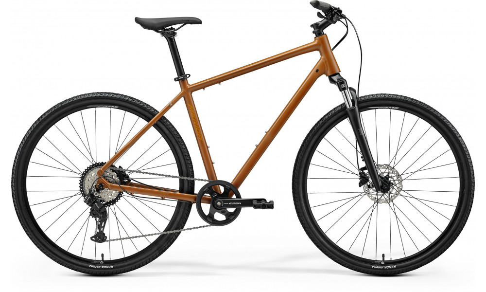 Velosipēds Merida Crossway 20 2026 silk fall leaf brown(wild honey) 