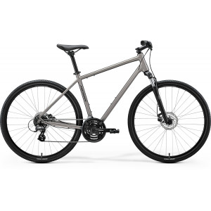 Velosipēds Merida Crossway 10 2026 silk warm slate grey(black)