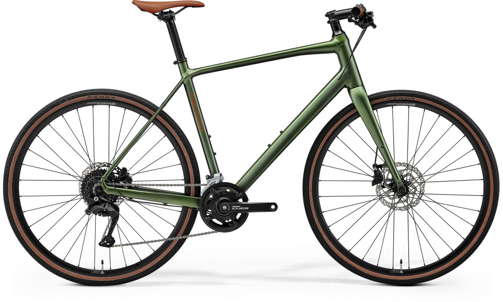Velosipēds Merida Speeder 100 2026 silk fog green(brown) 