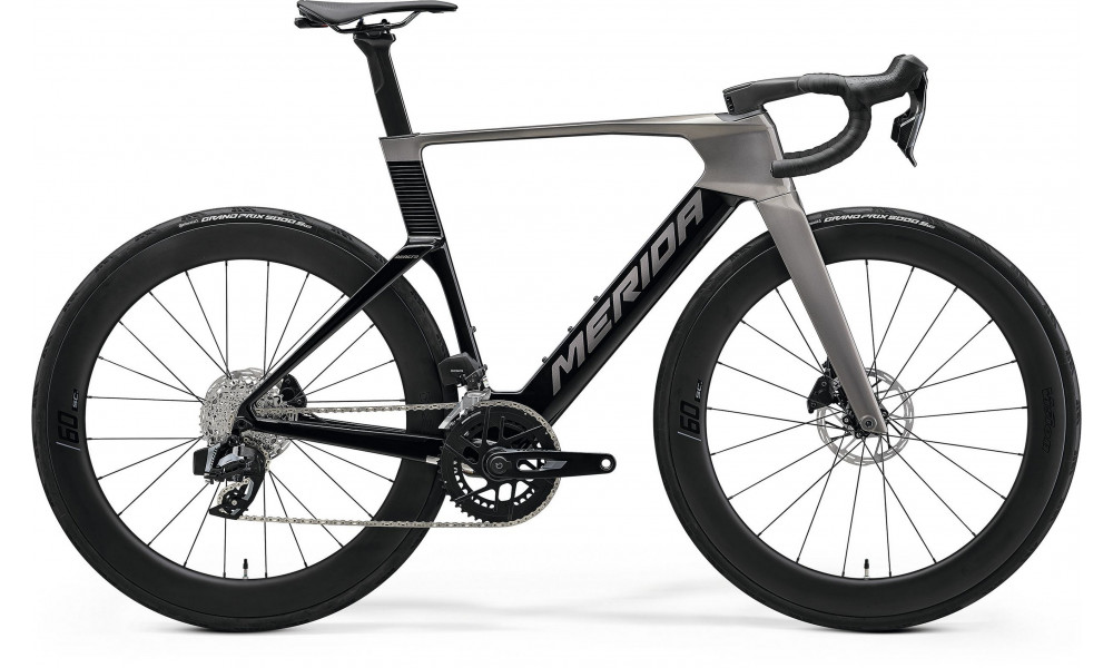 Velosipēds Merida Reacto 7000 2027 slate grey/black(grey) 