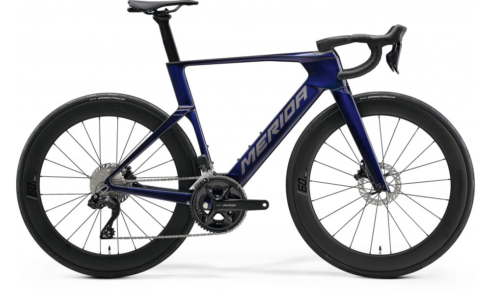 Velosipēds Merida Reacto 6000 2027 starfield purple(slate grey) 