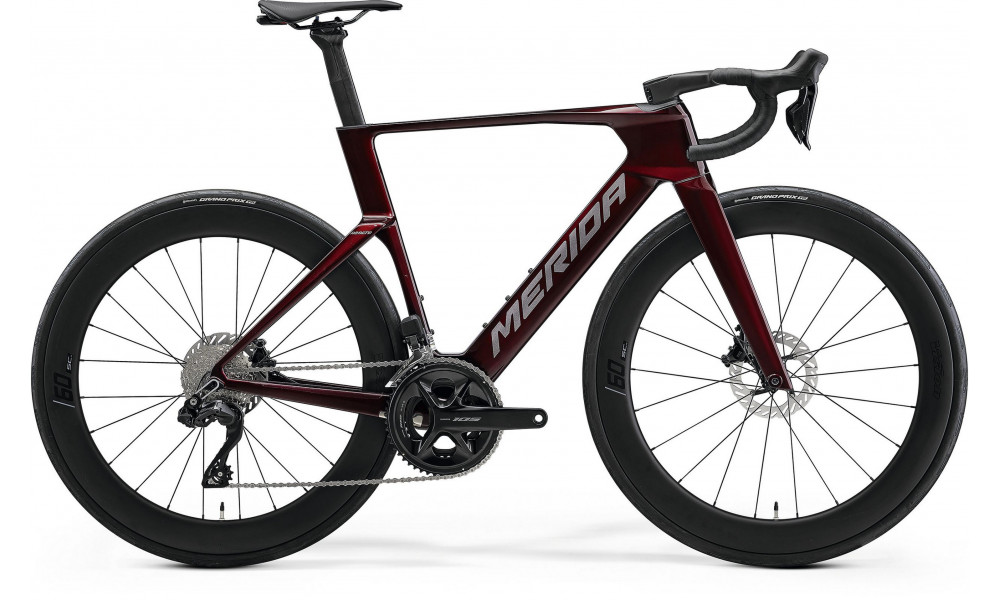 Velosipēds Merida Reacto 6000 2027 passion red(slate grey) 
