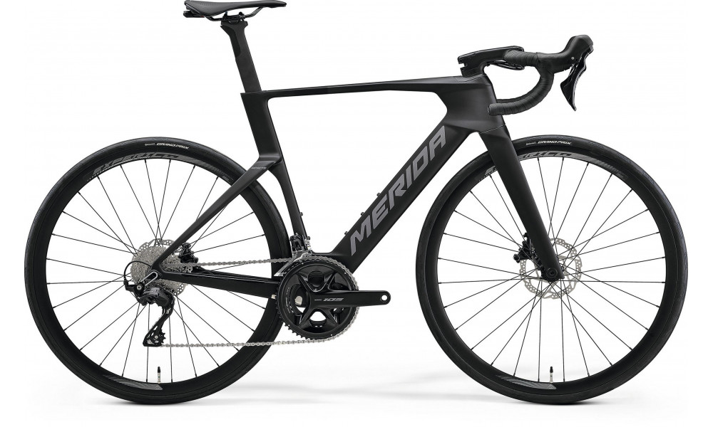 Velosipēds Merida Reacto 4000 2027 silk black(gunmetal grey) 